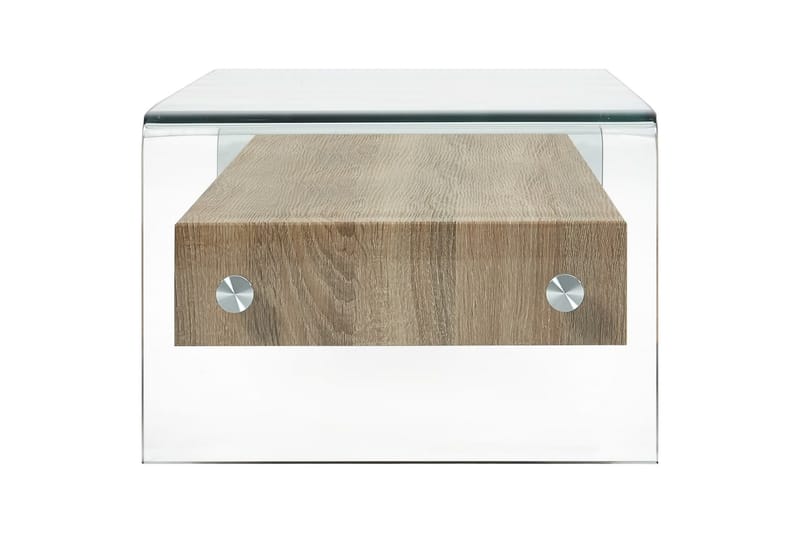 Soffbord genomskinligt 98x45x31 cm härdat glas - Transparent - Möbler - Bord & matgrupper - Soffbord