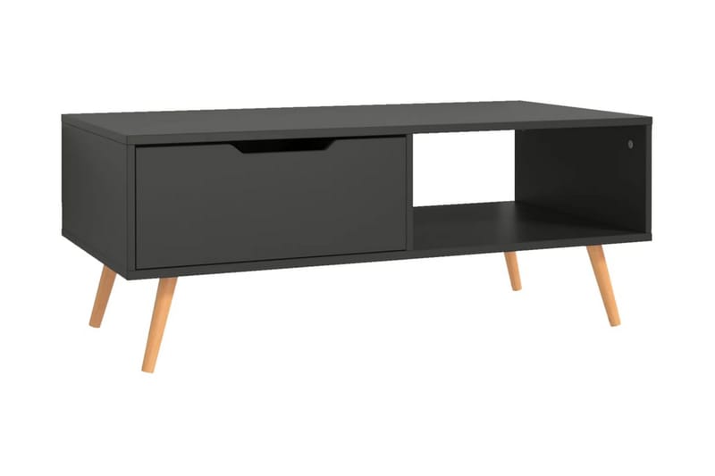 Soffbord grå 100x49,5x43 cm spånskiva - Grå - Möbler - Bord & matgrupper - Soffbord