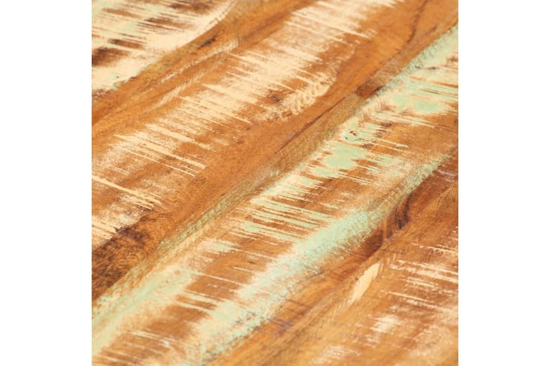 Soffbord grå 68x68x30 cm massivt återvunnet trä - Brun - Soffbord