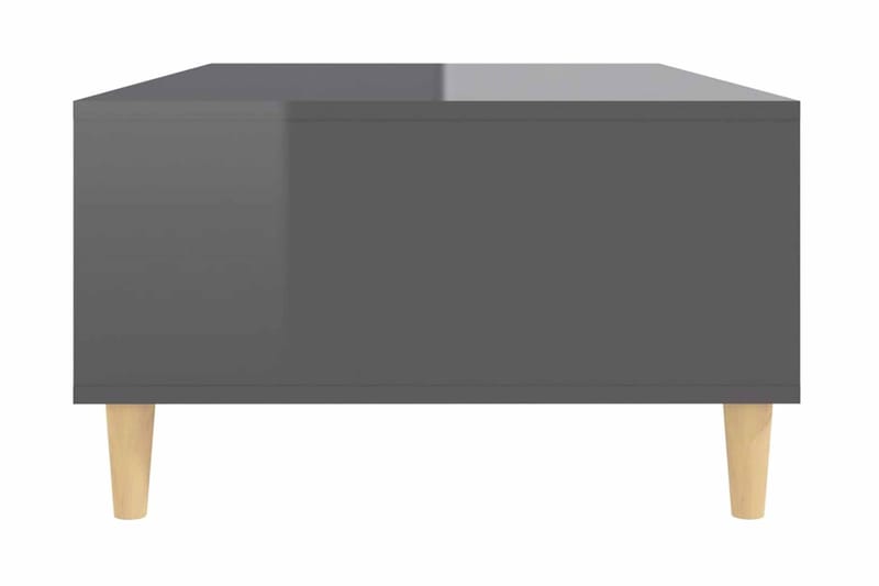 Soffbord grå högglans 103,5x60x35 cm spånskiva - Grå - Möbler - Bord & matgrupper - Soffbord