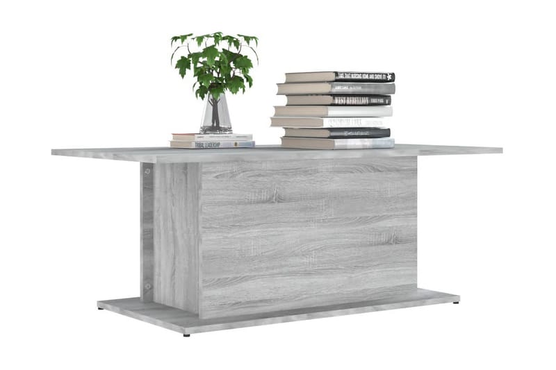 Soffbord grå sonoma 102x55,5x40 cm spånskiva - Grå - Möbler - Bord & matgrupper - Soffbord