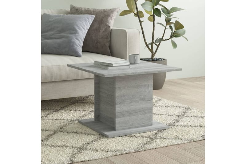 Soffbord grå sonoma 55,5x55,5x40 cm spånskiva - Grå - Möbler - Bord & matgrupper - Soffbord
