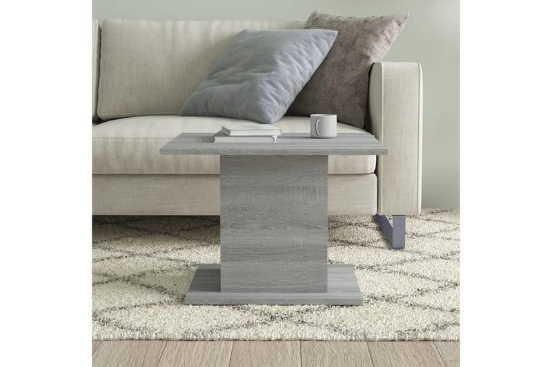 Soffbord grå sonoma 55,5x55,5x40 cm spånskiva - Grå - Möbler - Bord & matgrupper - Soffbord