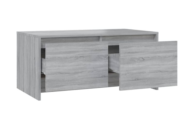 Soffbord grå sonoma 90x50x41,5 cm spånskiva - Grå - Möbler - Bord & matgrupper - Soffbord