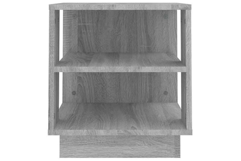 Soffbord grå sonoma-ek 40x40x43 cm konstruerat trä - Grå - Möbler - Bord & matgrupper - Soffbord