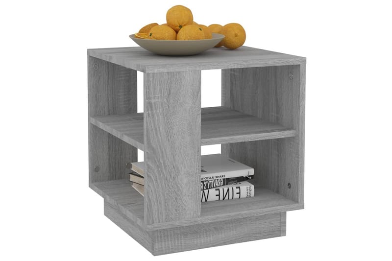 Soffbord grå sonoma-ek 40x40x43 cm konstruerat trä - Grå - Möbler - Bord & matgrupper - Soffbord