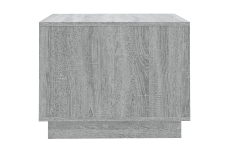 Soffbord grå sonoma-ek 55x55x43 cm spånskiva - Grå - Möbler - Bord & matgrupper - Soffbord