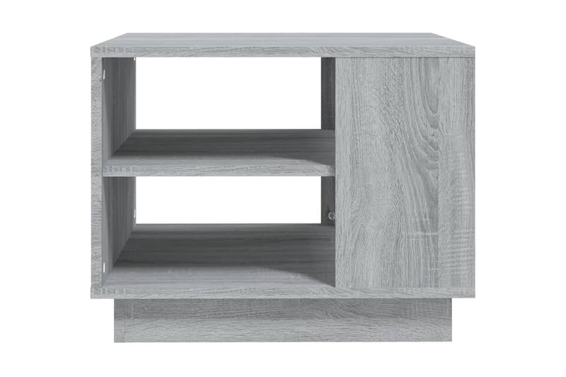 Soffbord grå sonoma-ek 55x55x43 cm spånskiva - Grå - Möbler - Bord & matgrupper - Soffbord