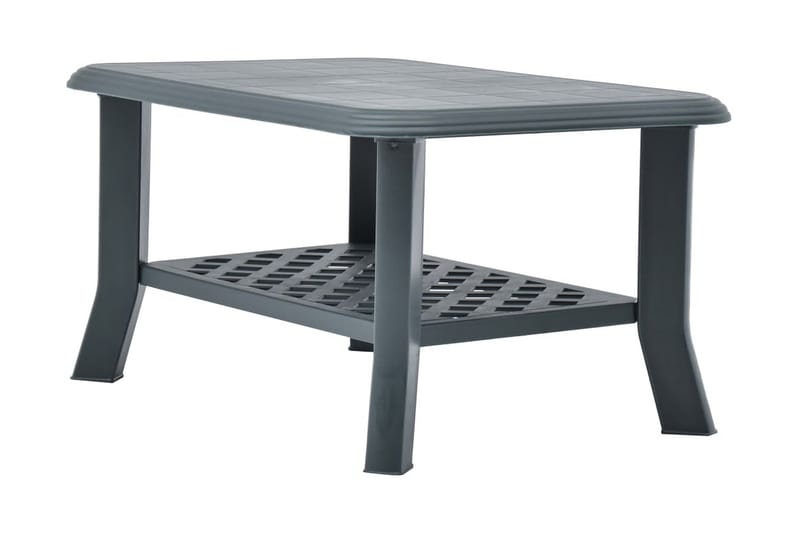 Soffbord grön 90x60x46 cm plast - Grön - Möbler - Bord & matgrupper - Soffbord