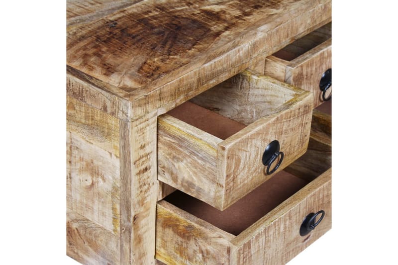Soffbord grovt mangoträ 70x70x40 cm - Brun - Möbler - Bord & matgrupper - Soffbord