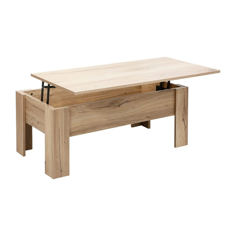 Soffbord Hannes 100x50x42 cm rustik melamin - Brun - Möbler - Bord & matgrupper - Soffbord