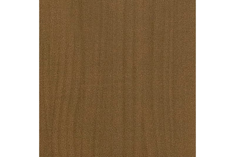 Soffbord honungbrun 50x50x33,5 cm massiv furu - Brun - Soffbord