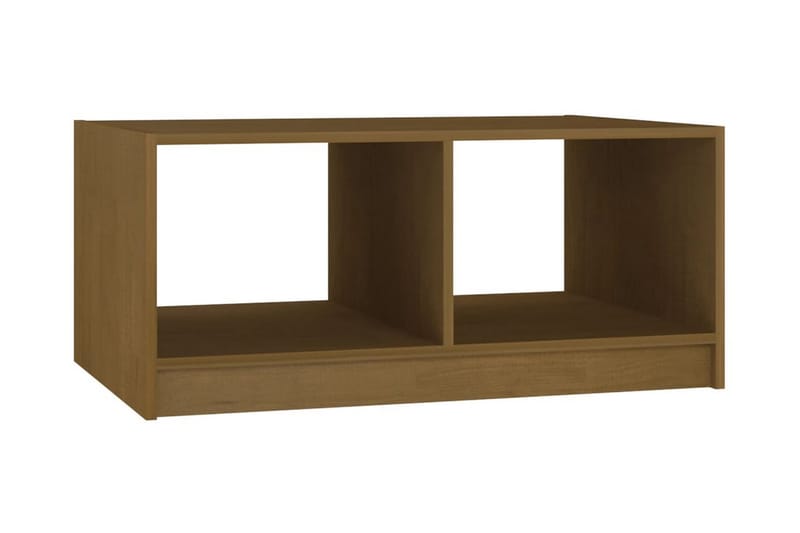 Soffbord honungbrun 75x50x33,5 cm massiv furu - Brun - Möbler - Bord & matgrupper - Soffbord