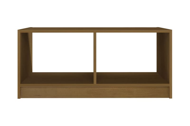 Soffbord honungbrun 75x50x33,5 cm massiv furu - Brun - Möbler - Bord & matgrupper - Soffbord