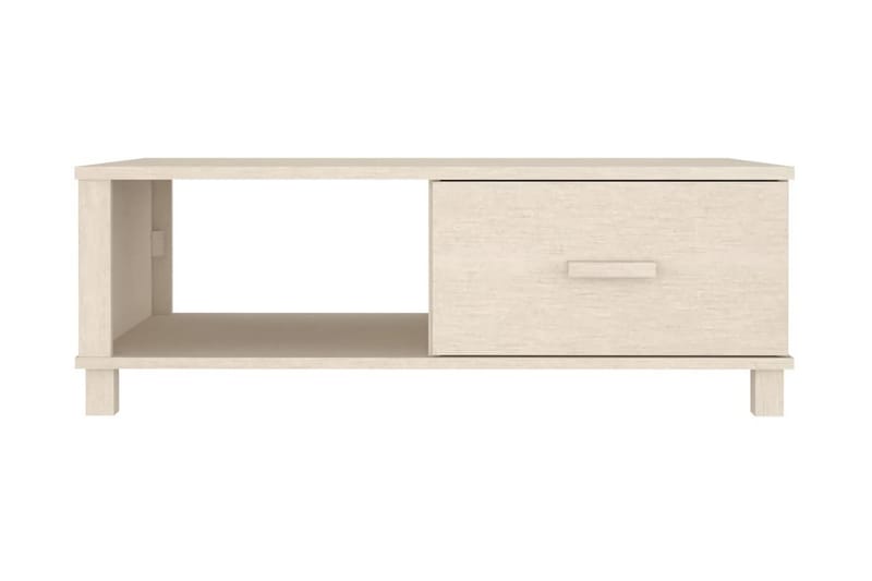 Soffbord honungsbrun 100x55x35 cm massiv furu - Brun - Möbler - Bord & matgrupper - Soffbord