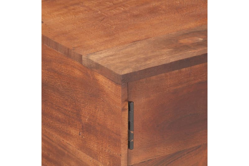 Soffbord honungsbrun 67x67x45 cm massivt akaciaträ - Valnötsbrun - Möbler - Bord & matgrupper - Soffbord