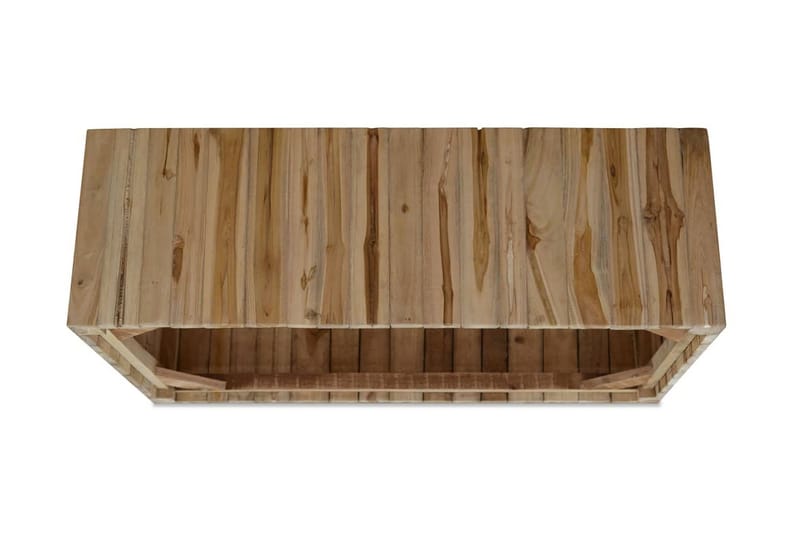 Soffbord i äkta teak 90x50x35 cm - Brun - Möbler - Bord & matgrupper - Soffbord