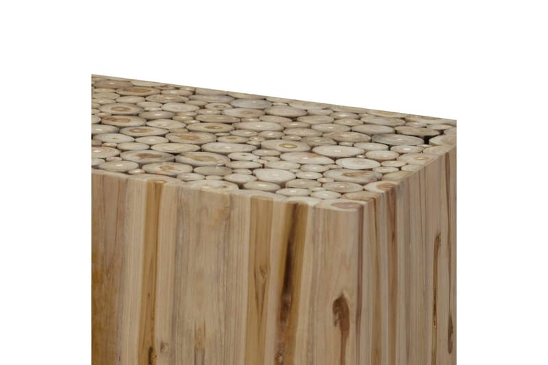 Soffbord i äkta teak 90x50x35 cm - Brun - Möbler - Bord & matgrupper - Soffbord
