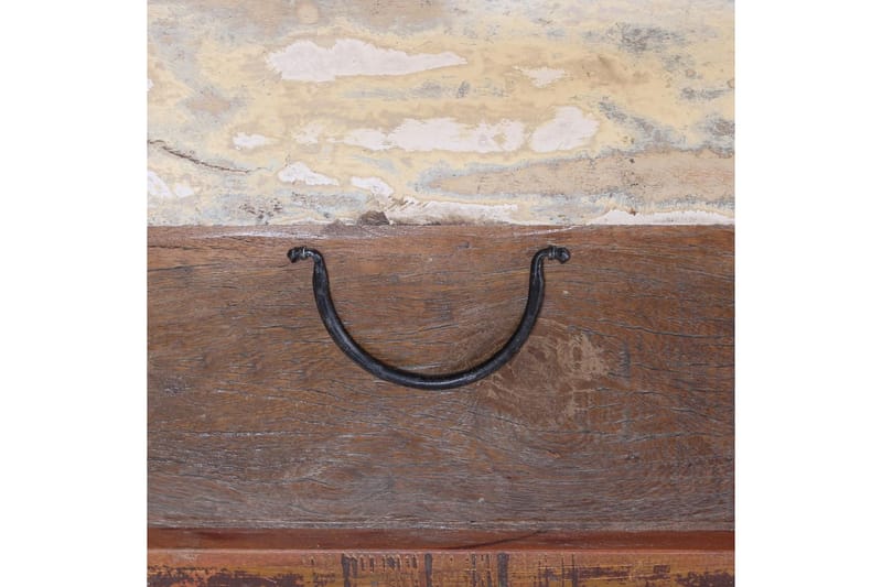 Soffbord i återvunnet trä 70x70x38 cm - Brun - Soffbord
