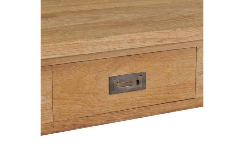 Soffbord i massiv teak 100x60x35 cm - Brun - Soffbord