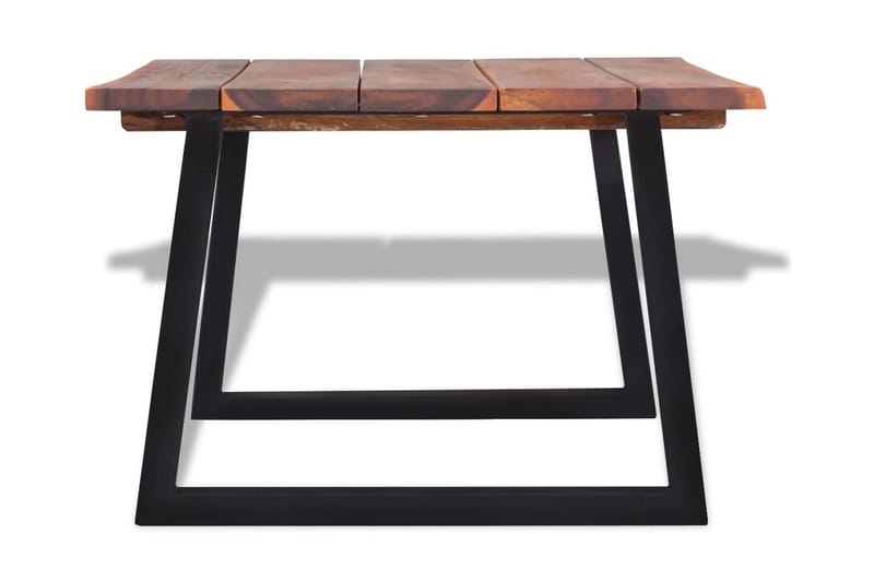 Soffbord i massivt akaciaträ 110x60x40 cm - Brun - Möbler - Bord & matgrupper - Soffbord
