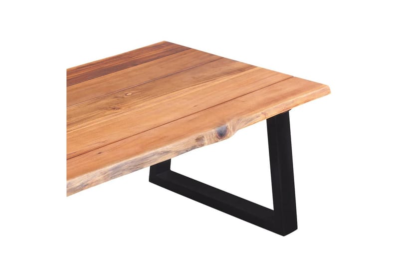 Soffbord i massivt akaciaträ 110x60x40 cm - Brun - Möbler - Bord & matgrupper - Soffbord