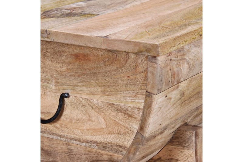 Soffbord i massivt mangoträ 88x50x40 cm - Brun - Möbler - Bord & matgrupper - Soffbord
