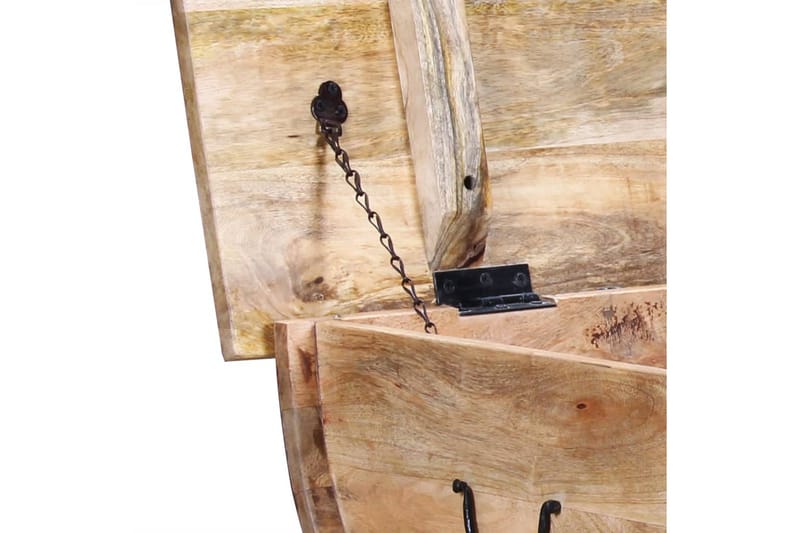 Soffbord i massivt mangoträ 88x50x40 cm - Brun - Möbler - Bord & matgrupper - Soffbord