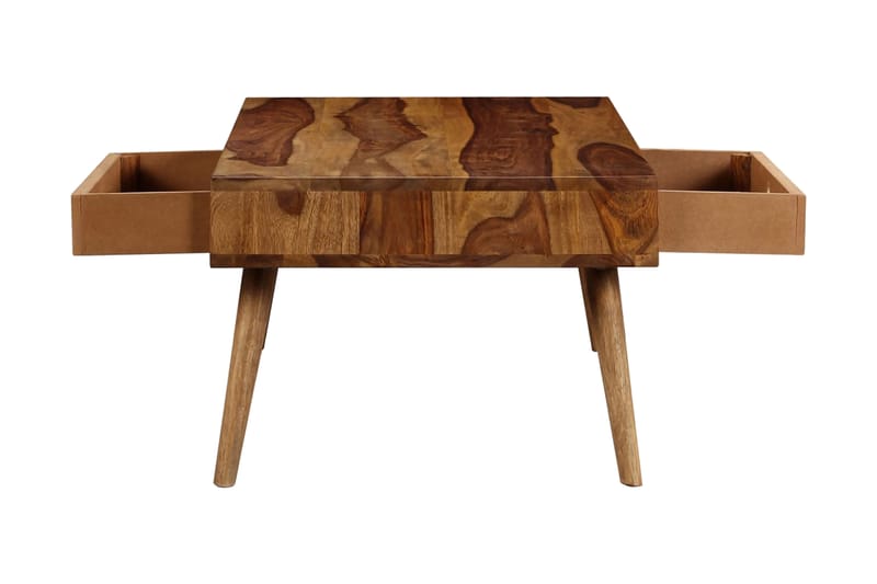 Soffbord i massivt sheshamträ 110x50x35 cm - Brun - Möbler - Bord & matgrupper - Soffbord