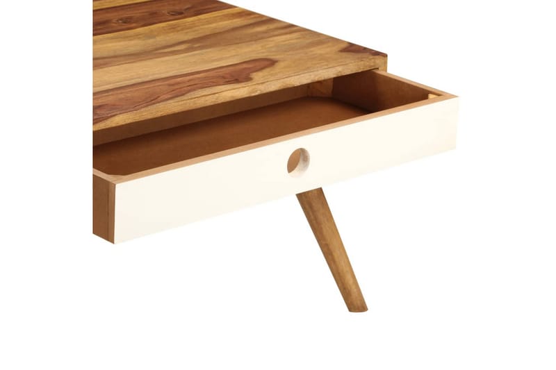 Soffbord i massivt sheshamträ 110x50x35 cm - Brun - Möbler - Bord & matgrupper - Soffbord