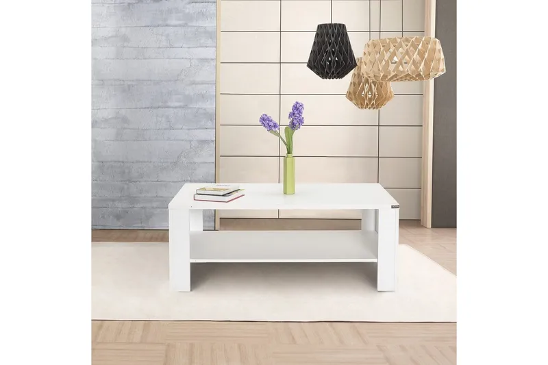 Soffbord Soffbord Masao Vit - Möbler - Bord & matgrupper - Soffbord
