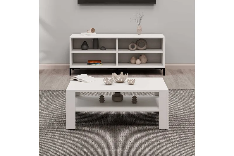 Soffbord Soffbord Masao Vit - Möbler - Bord & matgrupper - Soffbord