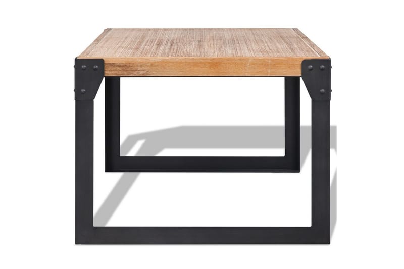 Soffbord massivt akaciaträ 100x60x45 cm - Brun - Möbler - Bord & matgrupper - Soffbord