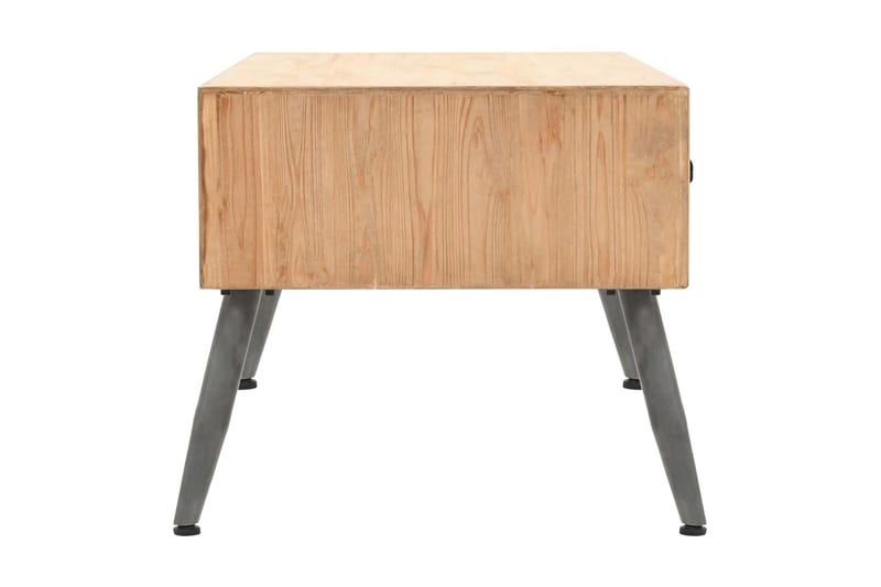 Soffbord massivt granträ 115x55x50 cm - Brun - Möbler - Bord & matgrupper - Soffbord
