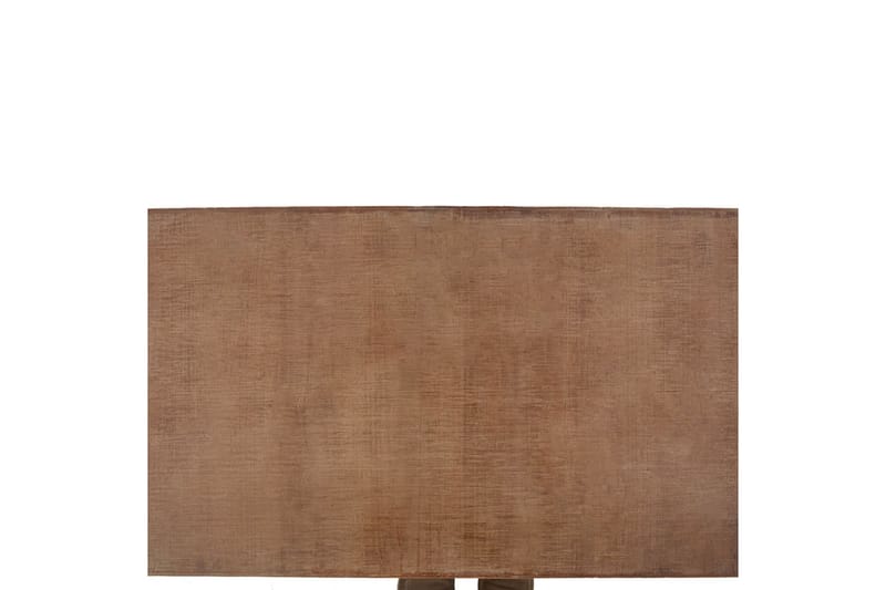 Soffbord massivt granträ 91x51x38 cm brun - Brun - Soffbord - Soffbord med hjul