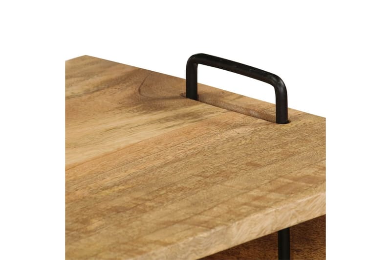 Soffbord massivt mangoträ 100x60x45 cm - Brun - Soffbord