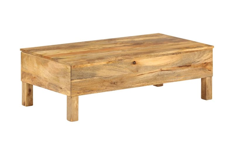 Soffbord massivt mangoträ 110x55x35 cm - Brun - Möbler - Bord & matgrupper - Soffbord
