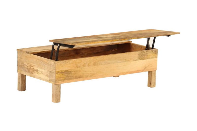 Soffbord massivt mangoträ 110x55x35 cm - Brun - Möbler - Bord & matgrupper - Soffbord