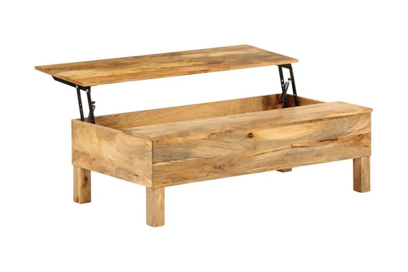 Soffbord massivt mangoträ 110x55x35 cm - Brun - Möbler - Bord & matgrupper - Soffbord