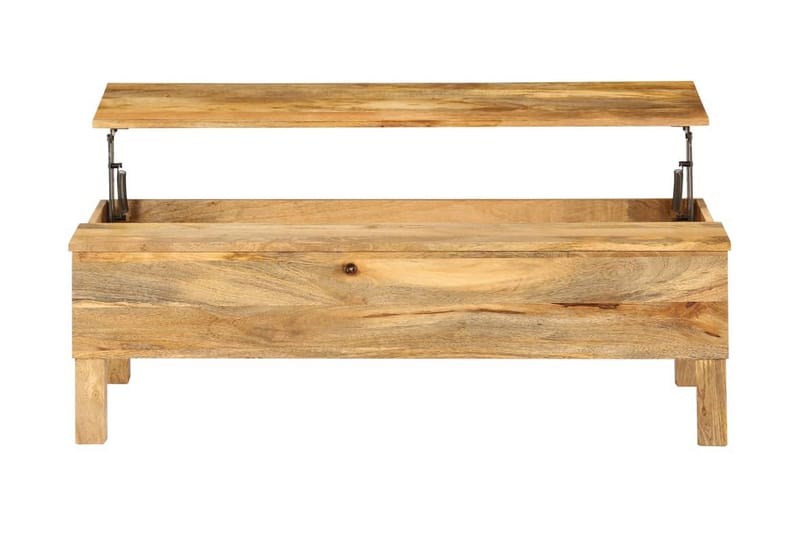 Soffbord massivt mangoträ 110x55x35 cm - Brun - Möbler - Bord & matgrupper - Soffbord