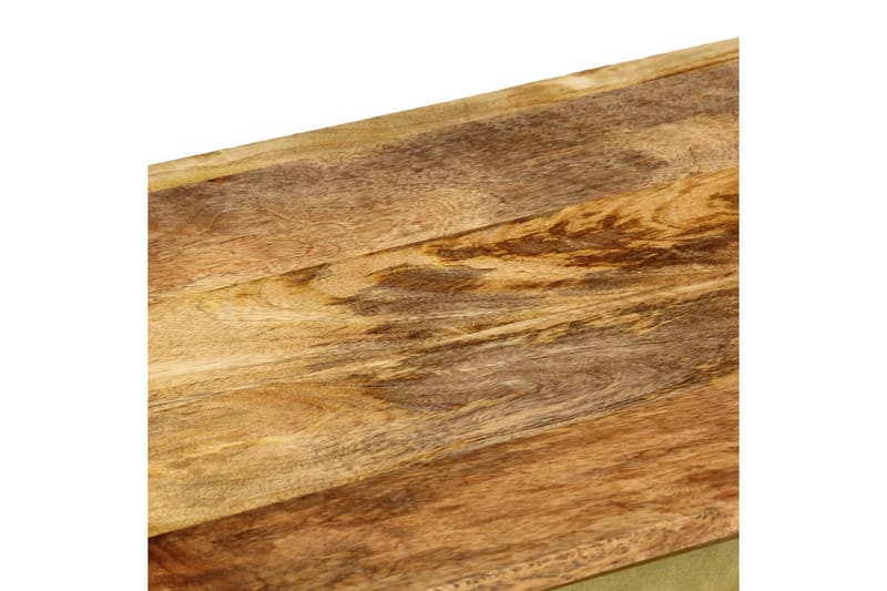 Soffbord massivt mangoträ 90x50x40 cm - Guld - Möbler - Bord & matgrupper - Soffbord