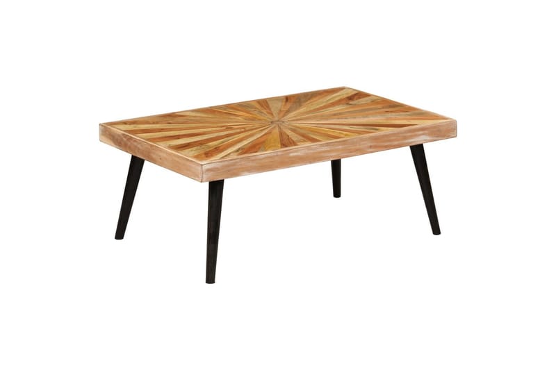 Soffbord massivt mangoträ 90x55x36 cm - Brun - Möbler - Bord & matgrupper - Soffbord