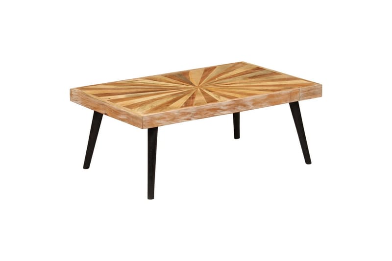 Soffbord massivt mangoträ 90x55x36 cm - Brun - Möbler - Bord & matgrupper - Soffbord