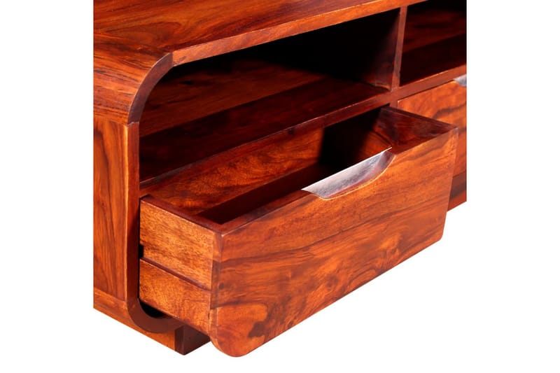 Soffbord massivt sheshamträ 90x40x35 cm - Brun - Möbler - Bord & matgrupper - Soffbord