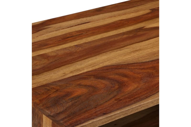 Soffbord massivt sheshamträ med honungsfinish 110x50x37 cm - Brun - Möbler - Bord & matgrupper - Soffbord