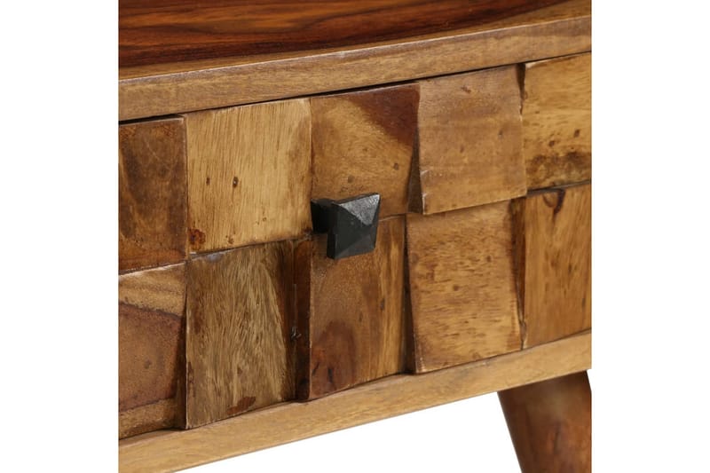 Soffbord massivt sheshamträ med honungsfinish 110x50x37 cm - Brun - Möbler - Bord & matgrupper - Soffbord