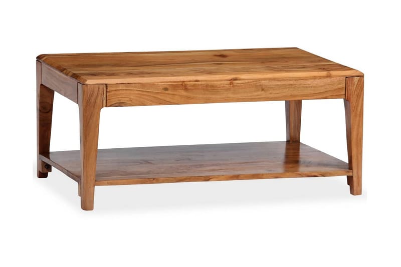 Soffbord massivt trä 88x50x38 cm - Brun - Möbler - Bord & matgrupper - Soffbord