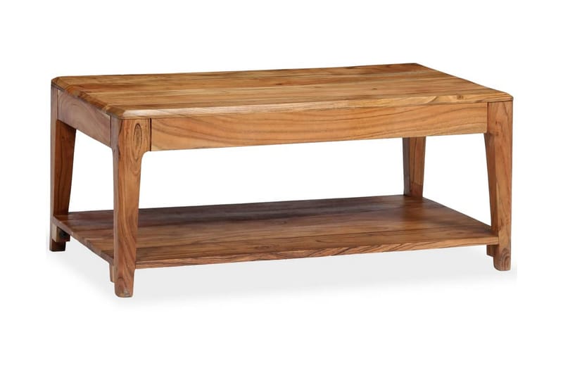Soffbord massivt trä 88x50x38 cm - Brun - Möbler - Bord & matgrupper - Soffbord
