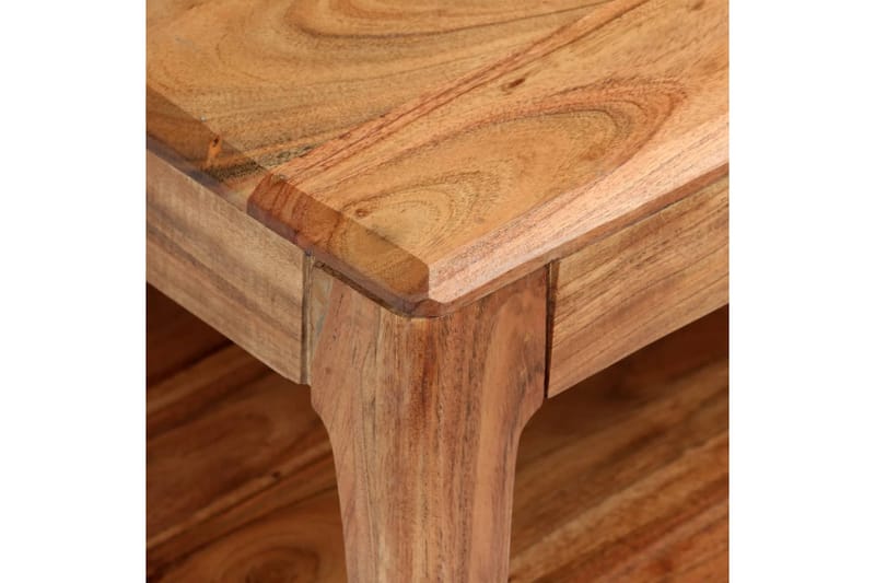 Soffbord massivt trä 88x50x38 cm - Brun - Möbler - Bord & matgrupper - Soffbord