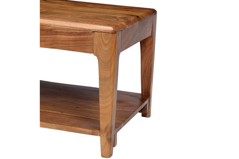 Soffbord massivt trä 88x50x38 cm - Brun - Möbler - Bord & matgrupper - Soffbord